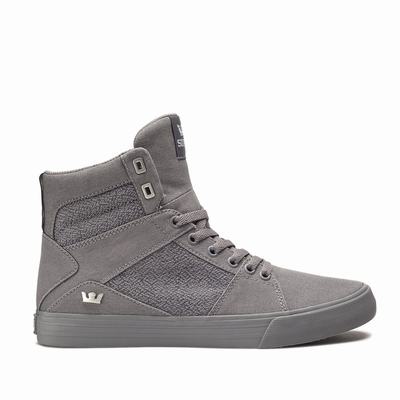 Női Supra ALUMINUM Magasszárú Cipő HU570694 Szürke